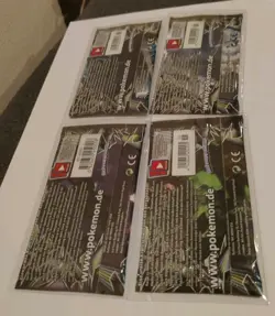 4x Echo Des Donners Booster Packs Neu OVP Sealed Pokemon Karten Sammlung Vintage - Image 2