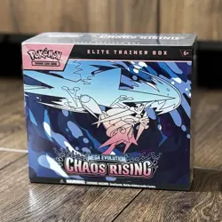 Pokemon TCG Scarlet & Violet Chaos Rising Elite Trainer Box ETB Sealed - Image 1