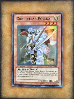 Yugioh Constellar Pollux HA07-EN008 Super Rare 1st Ed LP - Image 1