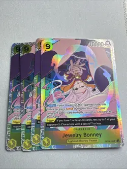 Jewelry Bonney X4 SR OP13-108 English ONE PIECE playset - NM! - Image 1