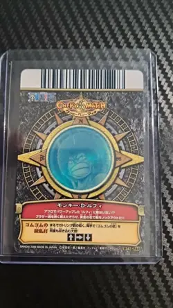 One Piece 2009 BANDAI BERRY MATCH AFRO LUFFY C242 VINTAGE CARD PROMO - Image 2