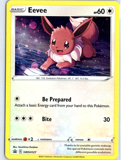 Eevee - Holo Promo SWSH: Sword & Shield Promo Cards SWSH127 NM - Image 1