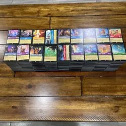 Disney Lorcana Bulk Lot 9000 Cards, C/U, Various Sets Never Played - Image 1