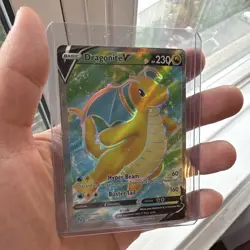 Pokemon TCG Pokemon GO 4 Card Lot Dragonite V/VSTAR Mewtwo V Holo Foil ENG - Image 4