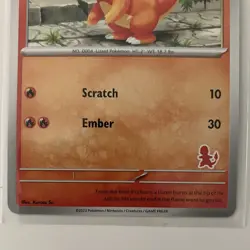 NMT Pokemon TCG Charmander My First Battle Regular Basic Fire Type Card - Image 3
