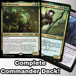 MTG Commander EDH Deck The Mycotyrant 100 Magic Cards Custom Deck Fungus Golgari - Image 1