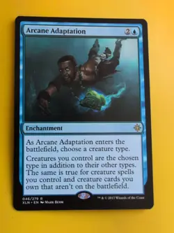 Arcane Adaption. Rare Enchantment Magic the Gathering Card. - Image 2