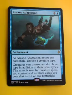 Arcane Adaption. Rare Enchantment Magic the Gathering Card. - Image 3