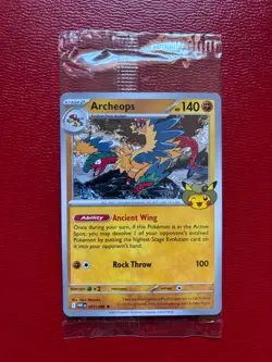 SEALED Pokemon Chicago Field Museum Fossil Exhibit Archeops Promo Card 051/086 - Image 1