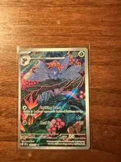 Pokemon TCG Gloom Holo Card Sv03: Obsidian Flames 198/197 NM Condition - Image 1