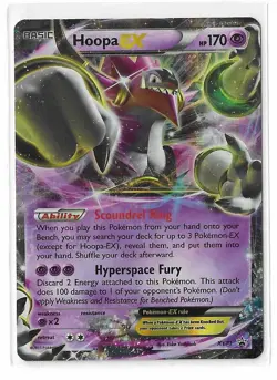 Hoopa EX XY71 Black Star Promo XY Pokemon TCG Card NM - Image 1