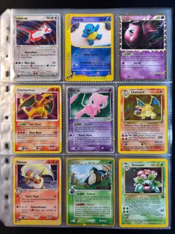 Lot of 135 ALL HOLO Vintage Pokemon Card Binder Collection - Image 2
