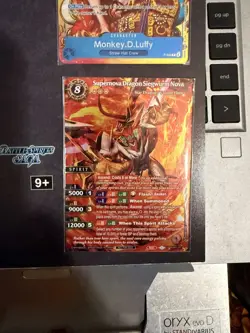 One Piece Convention Exclusive Foil New Bandai Card Fest Set Luffy P-043 Promo - Image 2
