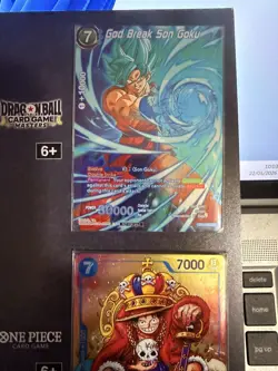 One Piece Convention Exclusive Foil New Bandai Card Fest Set Luffy P-043 Promo - Image 5