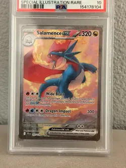 Pokemon TCG Salamence EX Journey Together Special Illustration Rare Card 187/159 - Image 3