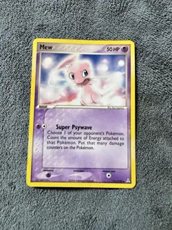 MP Pokemon (Non-Holo) MEW Card HOLON PHANTOMS Set 111/110 Secret Rare - Image 1