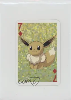 Eevee Hasbro Pokemon Mini Playing Cards Series 2 #7D 1999 - Image 1