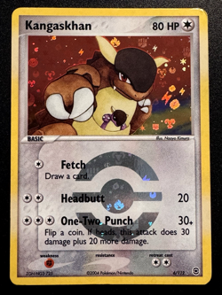 Kangaskhan 6/112 EX FireRed & LeafGreen Pokemon Card Reverse Holo Foil Rare MP - Image 1
