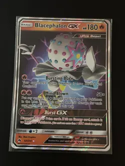 Pokemon Card Blacephalon GX 52/214 Lost Thunder Ultra Rare - Image 1