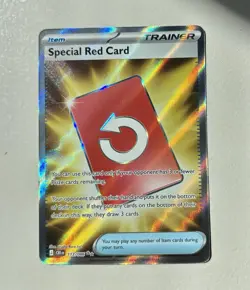 Pokemon TCG - ME: Chaos Rising - Special Red Card - 113/086 - Ultra Rare - NM - Image 1