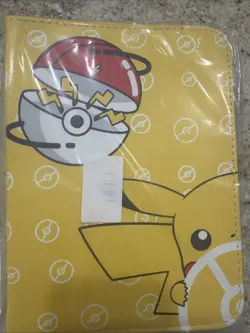 Waterproof Pikachu Pokemon Card Binder Wrist Strap Zipper Close 400 Cards NEW - Image 5