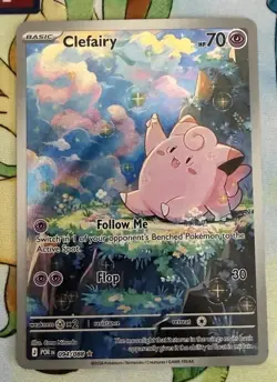 Clefairy 094/088 Perfect Order Illustration Rare Full Art Holo Pokemon Card - Image 1