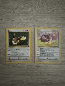 Pokemon Cards Eevee Jungle Team Rocket Set With Bonus Gift - Image 1