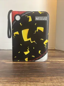 Pokemon Binder with 8 cards & 55 Holders T-100 - Image 1