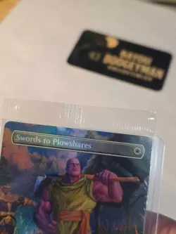 Magic the Gathering Thanos Swords to Plowshares PSA Magazine Promo Card Sealed - Image 4
