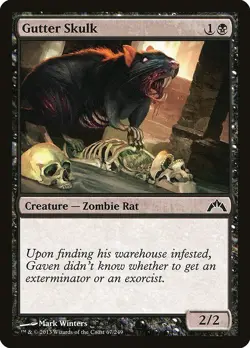 MTG Gutter Skulk Gatecrash 67/249 Regular Common X4 - Image 1