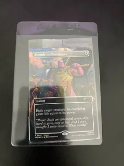 Thanos MTG Swords To Plowshares P 0001 PSA Magazine Promo May 2026 Sealed New - Image 1