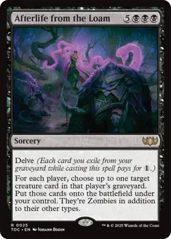 Afterlife from the Loam 25 Commander: Tarkir: Dragonstorm NM - Image 1