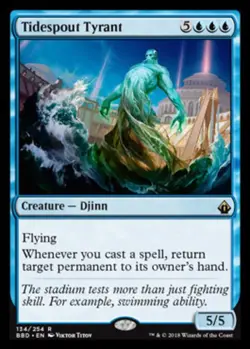 1x Tidespout Tyrant - Foil Light Play MTG Magic - Kid Icarus - - Image 1