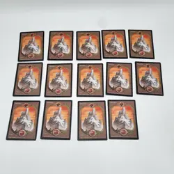 Large lot (55) Unglued Full Art Magic (M:TG) Lands - Light to Moderate Play - Image 2