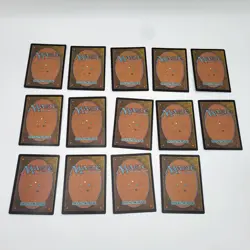 Large lot (55) Unglued Full Art Magic (M:TG) Lands - Light to Moderate Play - Image 3