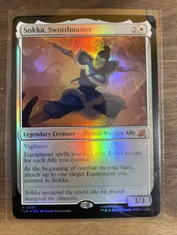 Sokka, Swordmaster - 83 - MTG Avatar: The Last Airbender - Mythic - FOIL - Image 1