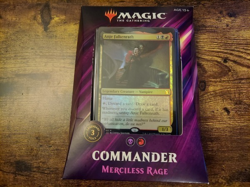 Magic: The Gathering 2019 Commander Deck Merciless Rage, English, Factory Sealed - Image 1