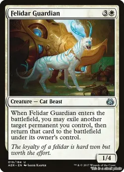 Magic the Gathering | Felidar Guardian [AER - 19]NM - Image 1