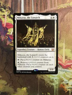 Mikaeus, the Lunarch x1 - Commander: March of the Machine - NM-Mint, Englis - Image 1