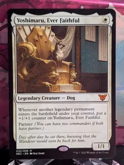 [NM] Yoshimaru Ever Faithful | MTG Neon Dynasty Commander | Pack Fresh - Image 1