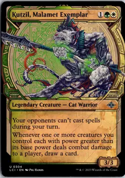 Kutzil, Malamet Exemplar (Showcase) 304 The Lost Caverns of Ixalan MTG MP - Image 1