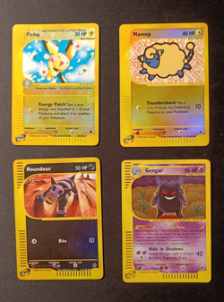 Pokemon Expedition ENG - Gengar 13/165 Pichu 58/165 Mareep 119/165 Houndour 113 - Image 3