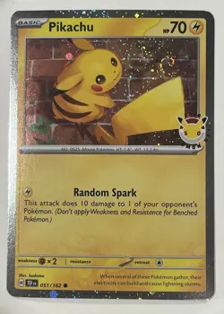 Pikachu (Pokemon Day 2026) - Miscellaneous Cards & Products-Tail Swirl 🌀 NM - Image 2