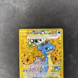 Lapras ex 164 Holo Promo Scarlet & Violet Promo Pokemon Near Mint CLEAN - Image 2