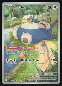 Snorlax 051 Holo Promo Scarlet & Violet Promo Pokemon Near Mint - Image 1