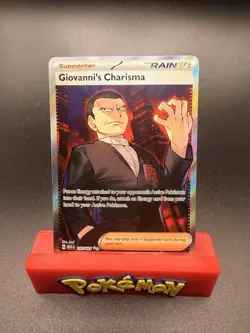 Pokemon TCG Giovanni's Charisma - 197/165 151 Holo NM/M - Image 1