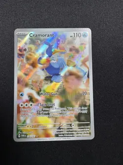 Pokemon - Cramorant 176/167 2024 - Illustration Rare Twilight Masquerade - Image 1