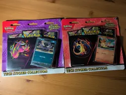 2 Pokemon Ascended Heroes Tech Sticker Collection 3-Pack Blister - Image 1