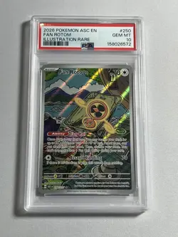 2026 Pokemon Ascended Heroes 250/217 FAN ROTOM Illustration Rare PSA 10 - Image 1