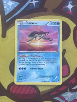 Pokemon Suicune 30/122 - XY Breakpoint - Holo Rare - Light Play - Image 1